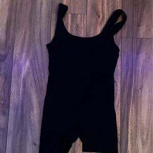 Black one piece